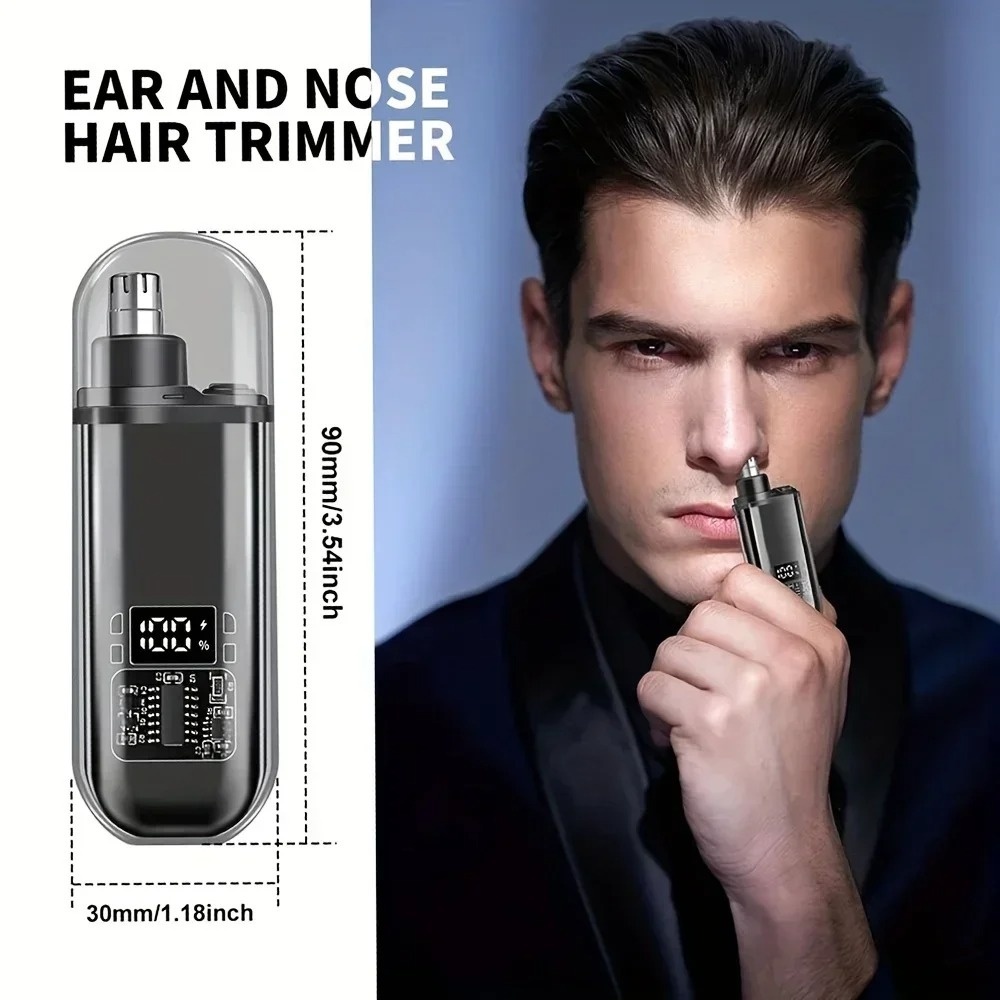 Men'S Grooming Nose And Ear - Электрический мини-триммер для носа и ушей,