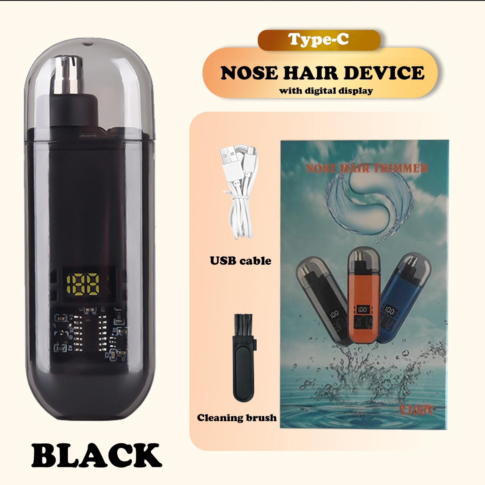 Электрический триммер для носа – обзор и цена Nose Hair Trimmer